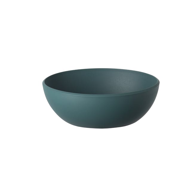 Omada REAMO Single Portion Bowl - Teal - 1 - Teal bowl, minimalist design, smooth surface, elegant shape, modern