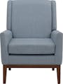 Perri Lounge Chair - Light Blue - 2