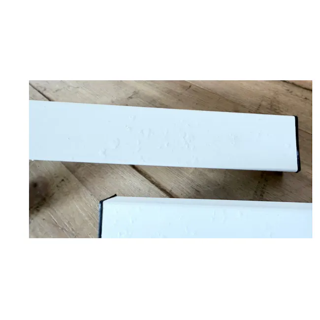 (As-is) Yves Super Single Metal Divan Bed - White - 7