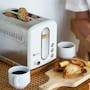 Odette Streamline 2-Slice Bread Toaster - White - 2