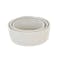 Celine Cotton Rope Basket - White (Set of 3)