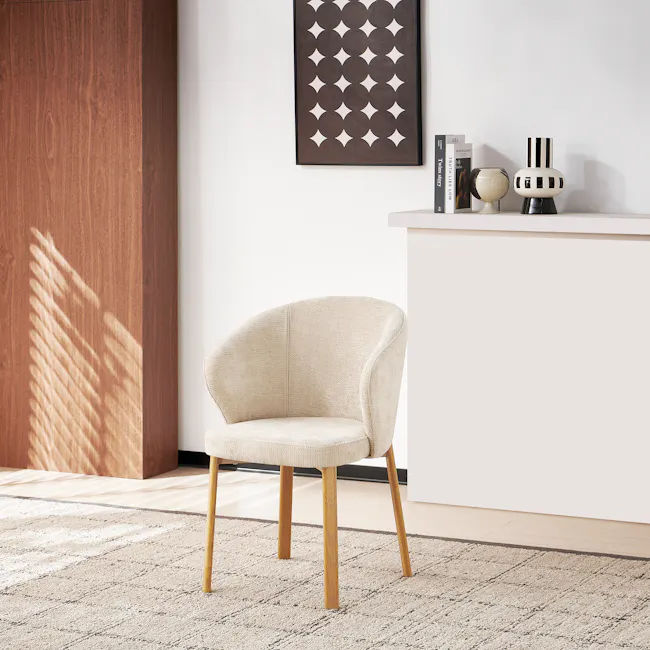 (As-is) Apollo Dining Table 1.8m - Oak (Sintered Stone) - 18