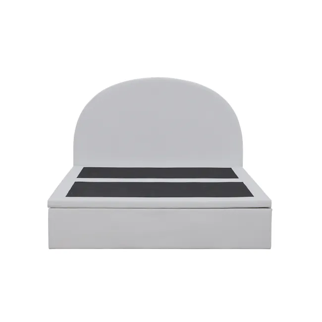 Aspen Queen Storage Bed - Light Grey (Pet Friendly) - 4