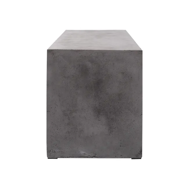 Ryland Concrete Dining Table 1.6m with Ryland Concrete Bench 1.4m and 2 Ryland Concrete Stools - 13 - Massive concrete