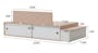 Reyna Super Single Storage Bed with Storage Bench - 12
