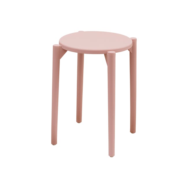 Olly Stackable Stool - Pink - 0