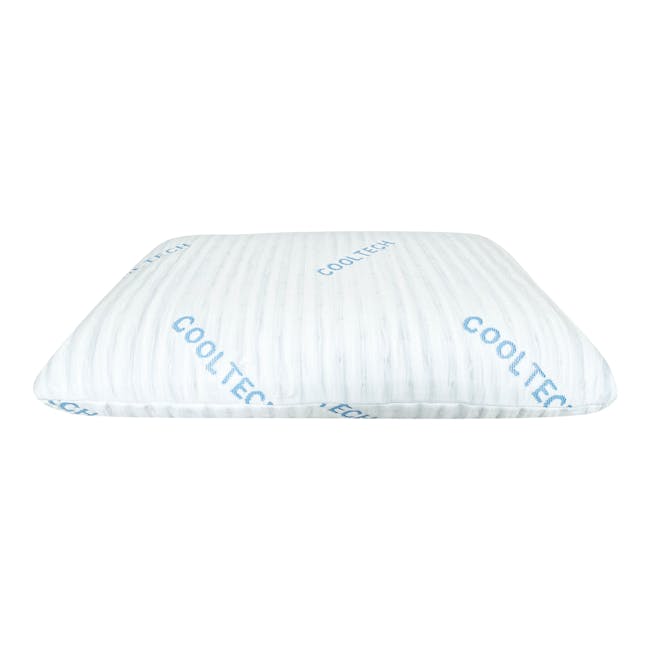 Intero Air-Pass CoolTech Charcoal Memory Foam Pillow Comfort - 6