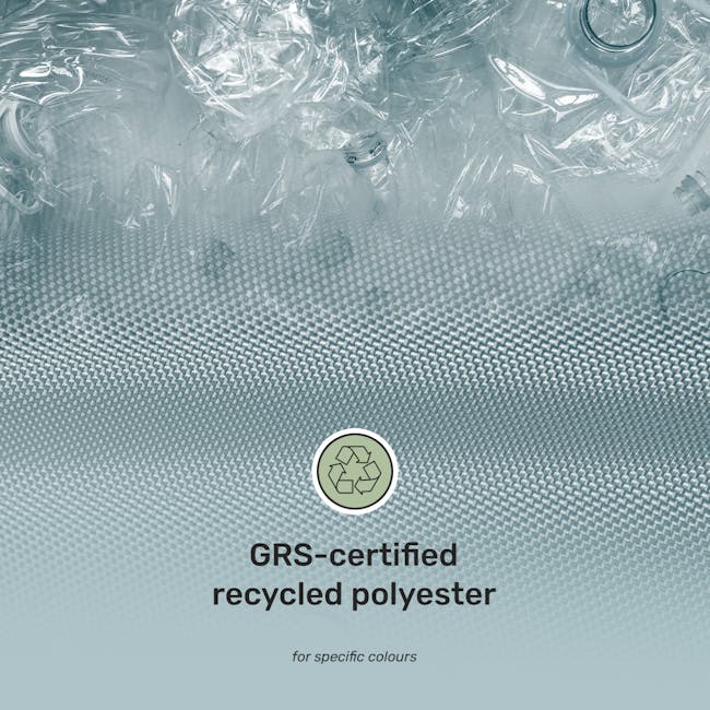 Doob Oomph Water-Repellent Bean Bag Chair - Sage Green (2 Sizes) - 7 - Recycled polyester certified by GRS, Greenhouse gas