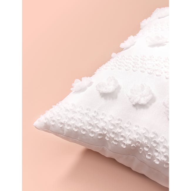 Snowballs in Whistler Throw Cushion - 1