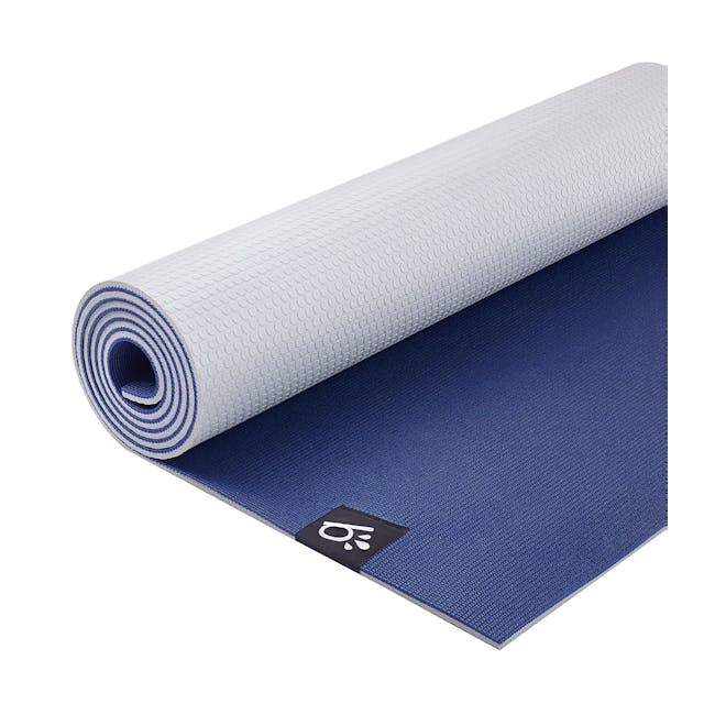 Beinks b'ROCK Premium PVC Yoga Mat - Blue (6mm) - 4