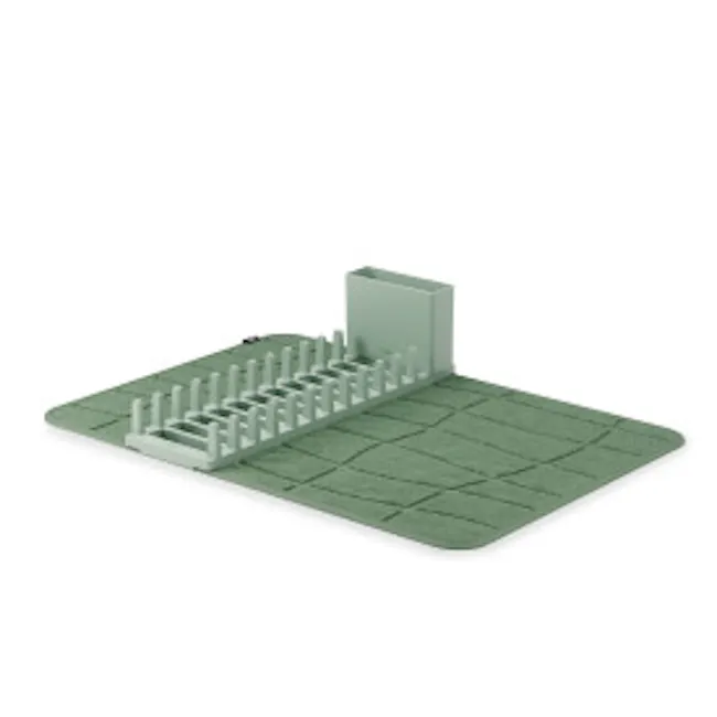 Udry Ultra Dish Rack & Drying Mat - Spruce - 4