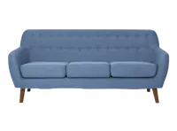 Emma 3 Seater Sofa - Iris Blue