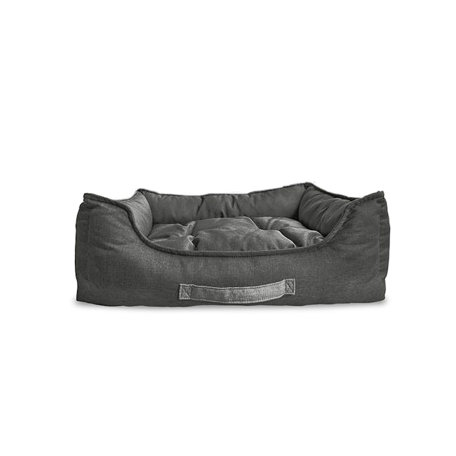 Lounge Pet Bed - Dark Grey - 0