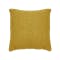 Sidney Knitted Cushion - Mustard