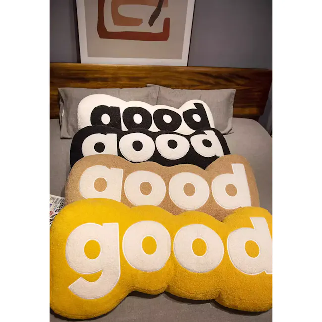 Good Plush Cushion - White - 5