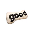 Good Plush Cushion - White