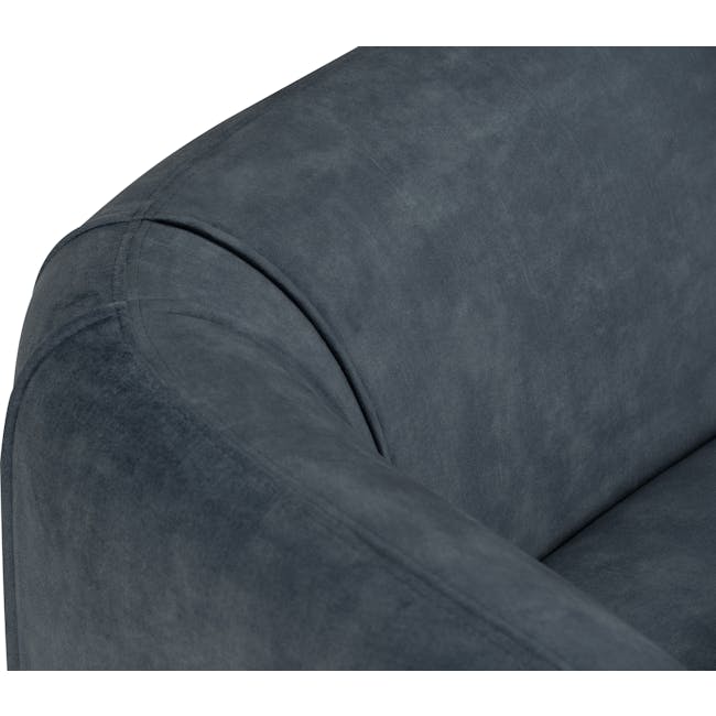 Alero 2 Seater Sofa - Dim Blue (Velvet) - 6