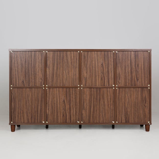 Jael Low Cabinet 1.6m - Walnut - 8
