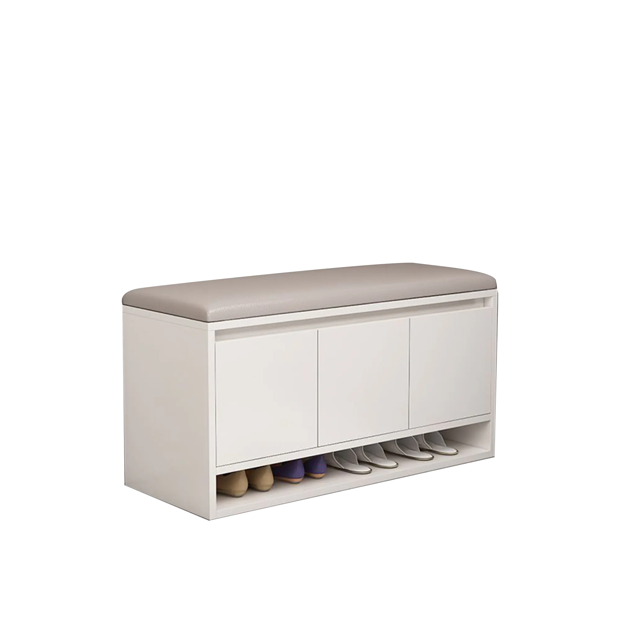 (As-is) Gabriel Shoe Storage Bench 1m - 2