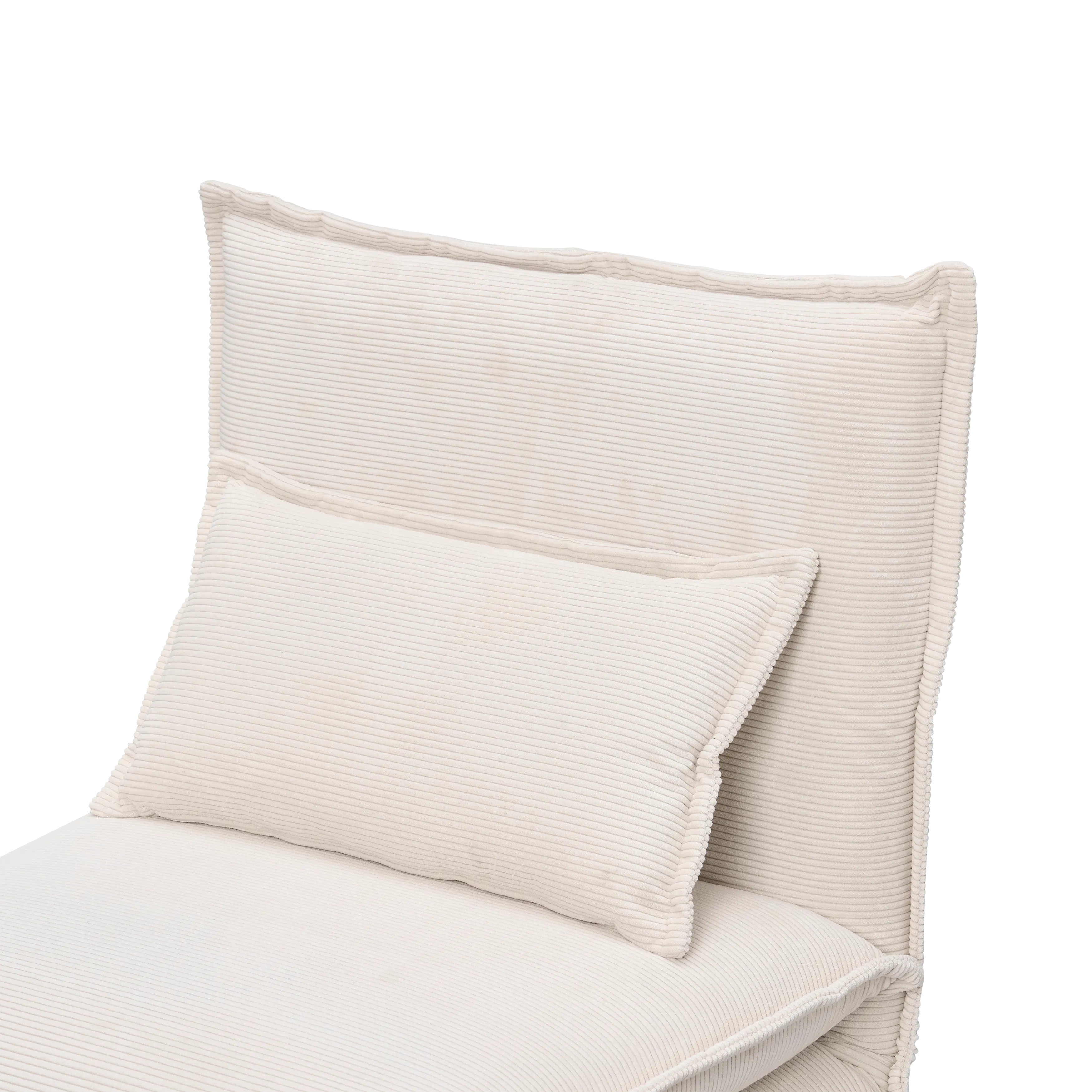 Ayla Floor Sofa Bed - Ivory - 21