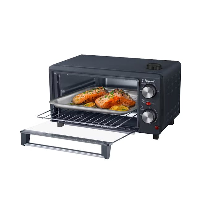 TOYOMI 12L Classic Toast & Steam Oven TO 1230ST - Matte Dark Grey - 0