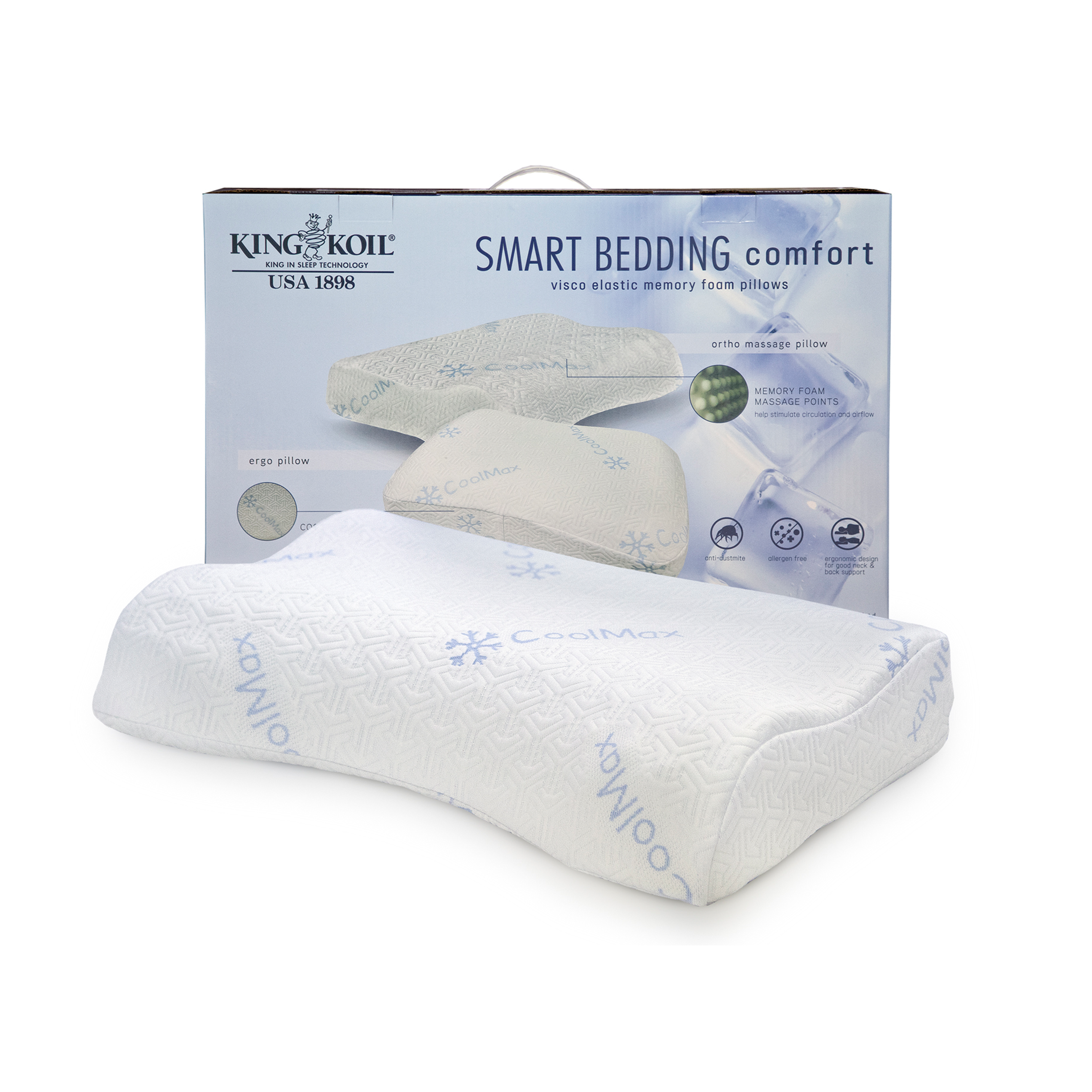 ortho mattress pillows