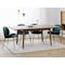 Tilda Extendable Dining Table 1.6-2m with 4 Averie Dining Chairs in Cocoa, Dolphin Grey - 2