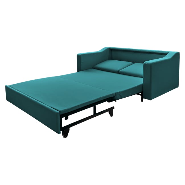 Olfa 2 Seater Sofa Bed - Teal - 2