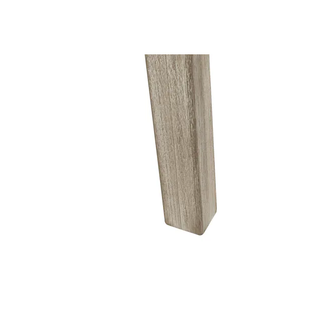 Leland Dining Table 1.4m - 6 - Wooden texture, vertical grain, natural finish, beige color, smooth surface, polished look