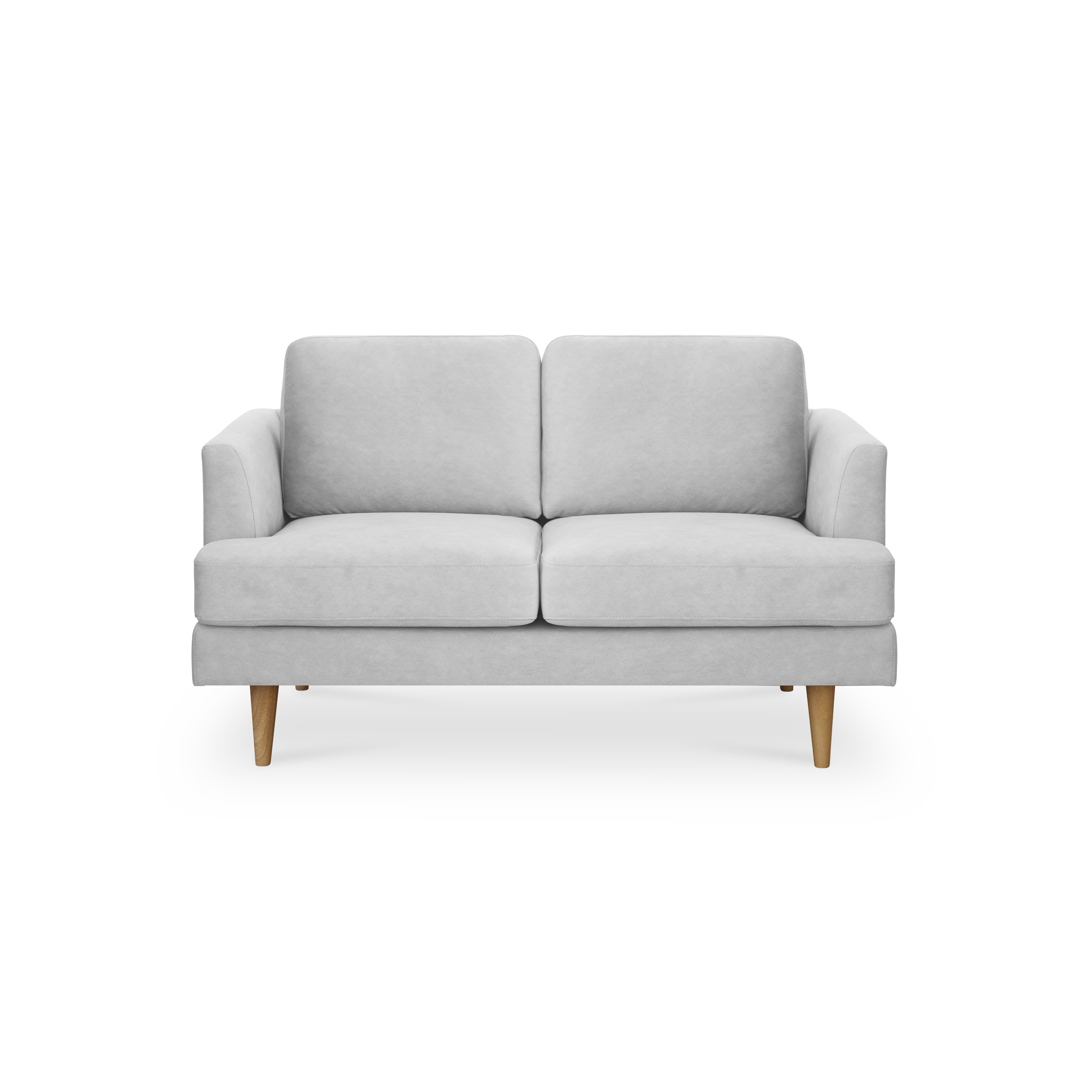 Soma 2 Seater Sofa - Silver (Scratch Resistant)