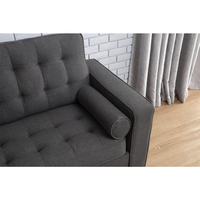 Royce 2 Seater Sofa -  Seal (Fabric) - 14