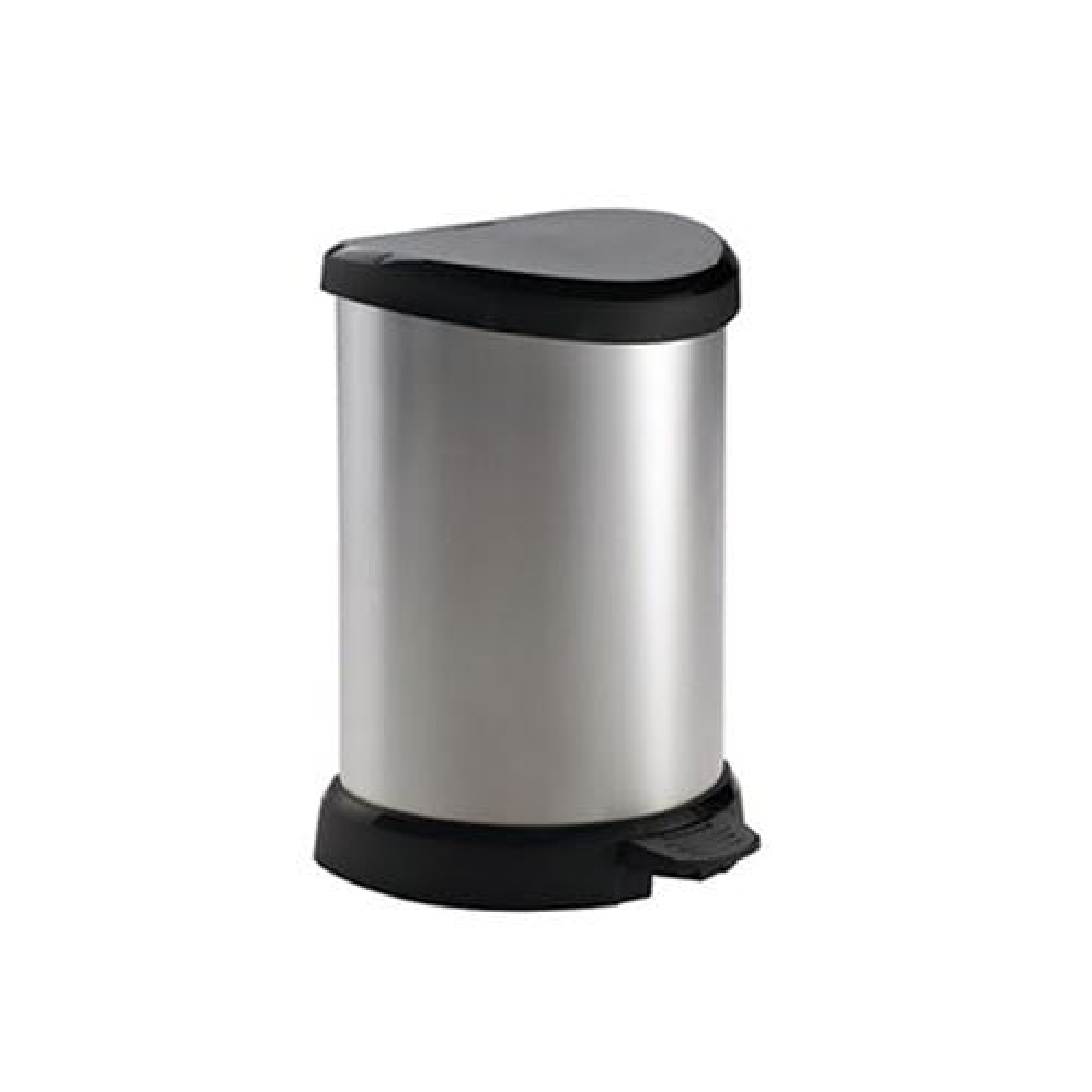 Deco Bin Pedal 15L - Metallic