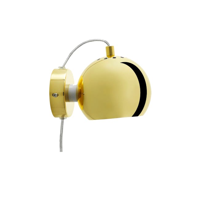 Slug Wall Lamp - Brass - Short - 0