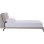 Bert Queen Bed in Ivory with 2 Addison Bedside Tables - 5