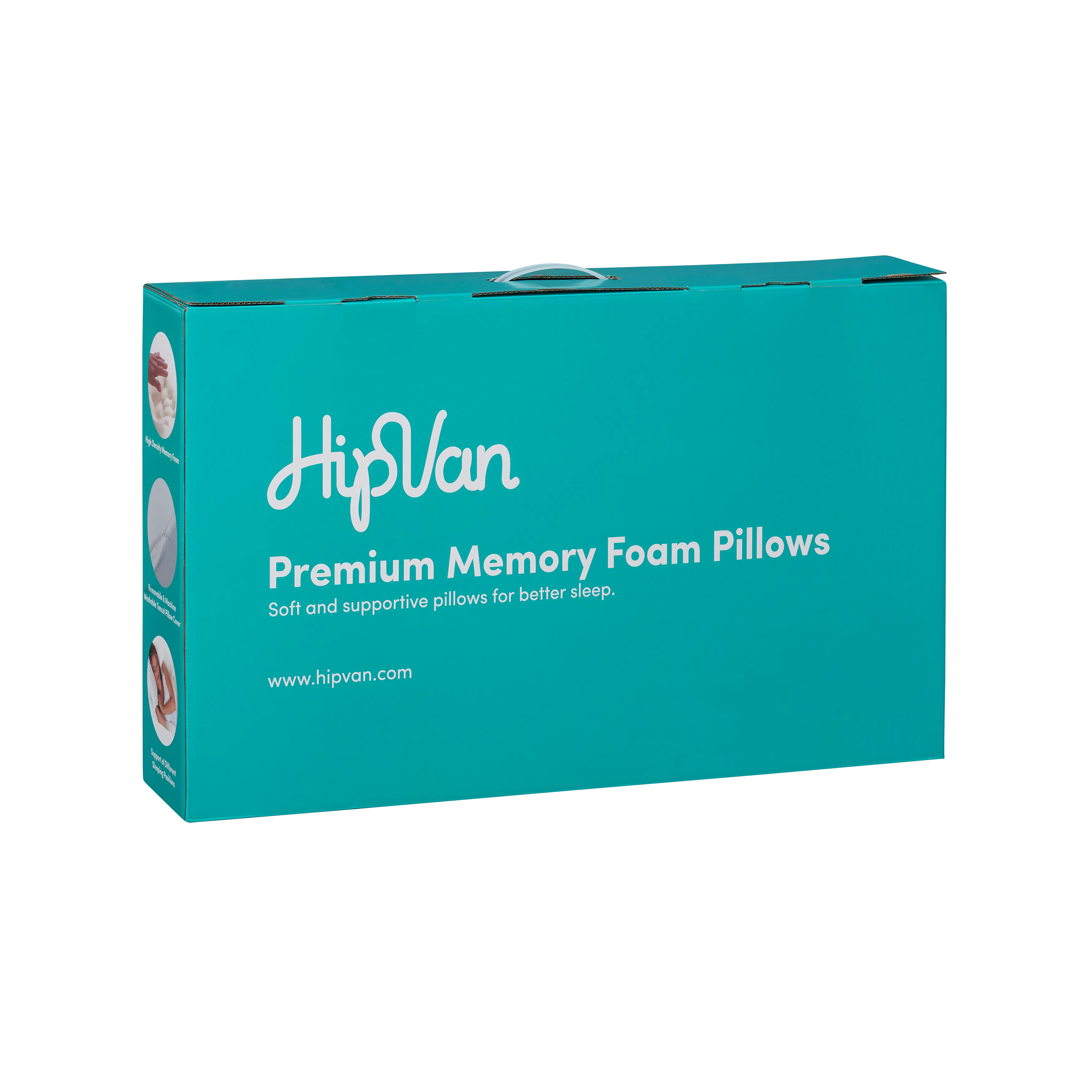 LEVITATE Contour Memory Foam Pillow - 14 - Premium memory foam pillows, soft and supportive, HipVan brand, support for