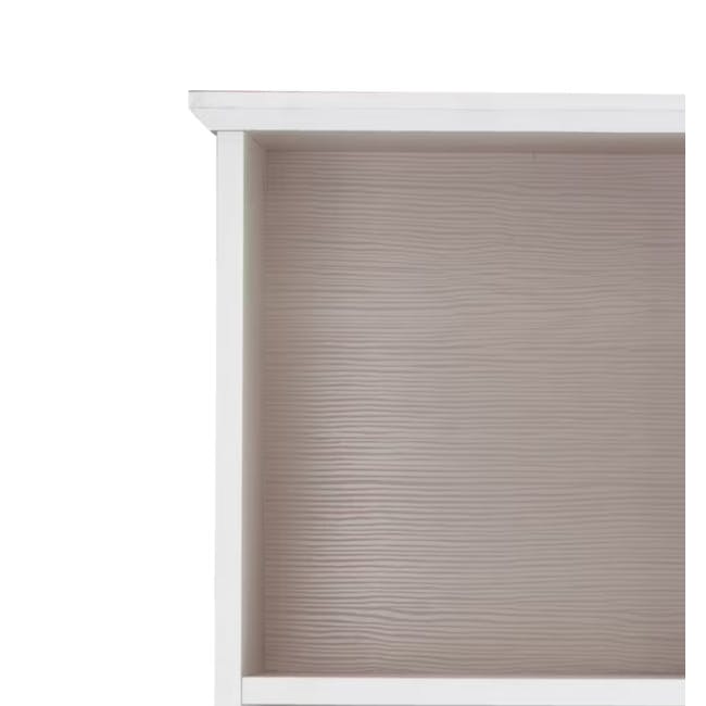 Howard Bookshelf - Light Grey, White - 6