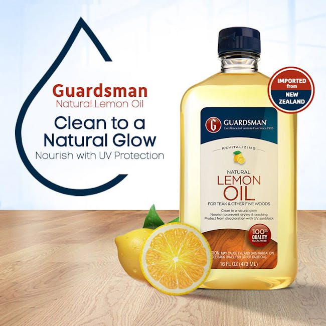 Guardsman Wood Revitalising Lemon Oil 473ml - 1