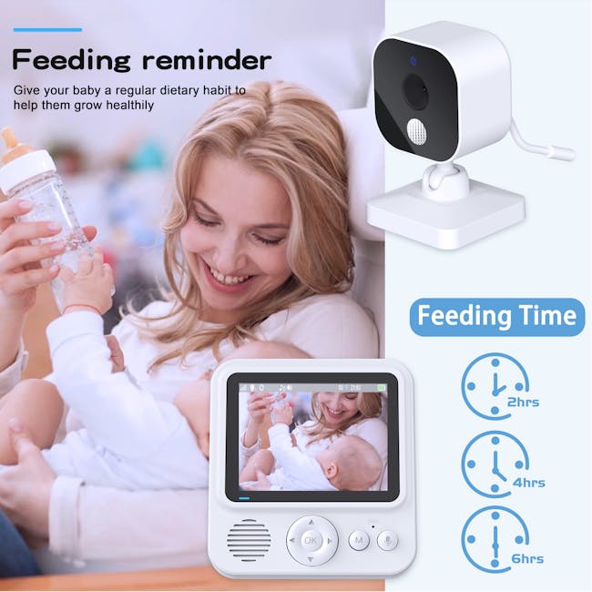 Kidvale 2.8'' Baby Monitor - 6