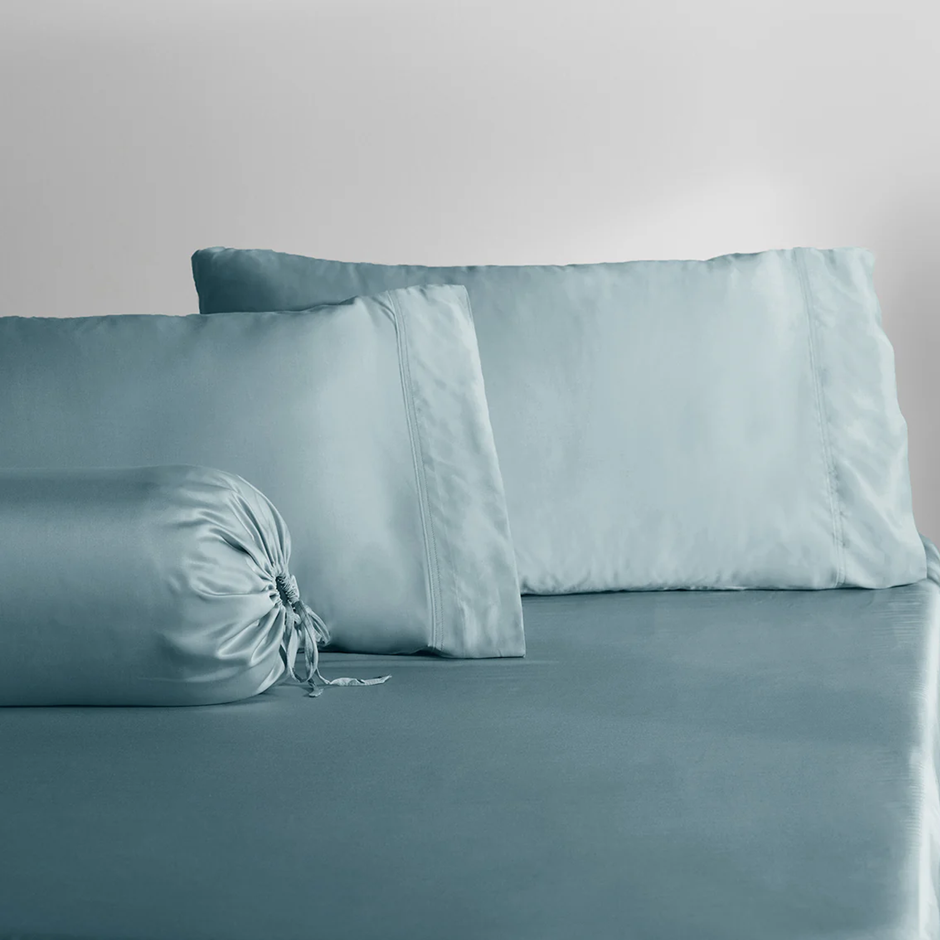 Robinsons Cool Bamboo Hotel Collection Fitted Sheet Set - Misty Teal (4 Sizes)