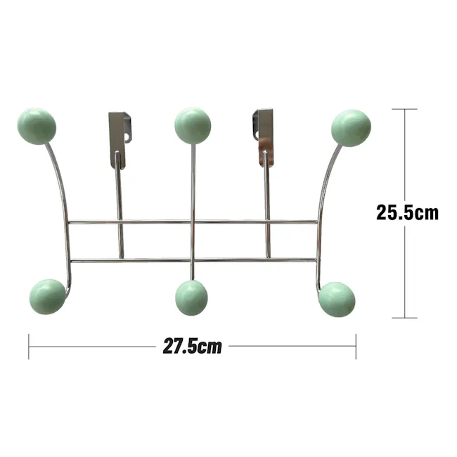 Sally Door Hook Hanger - Green - 6