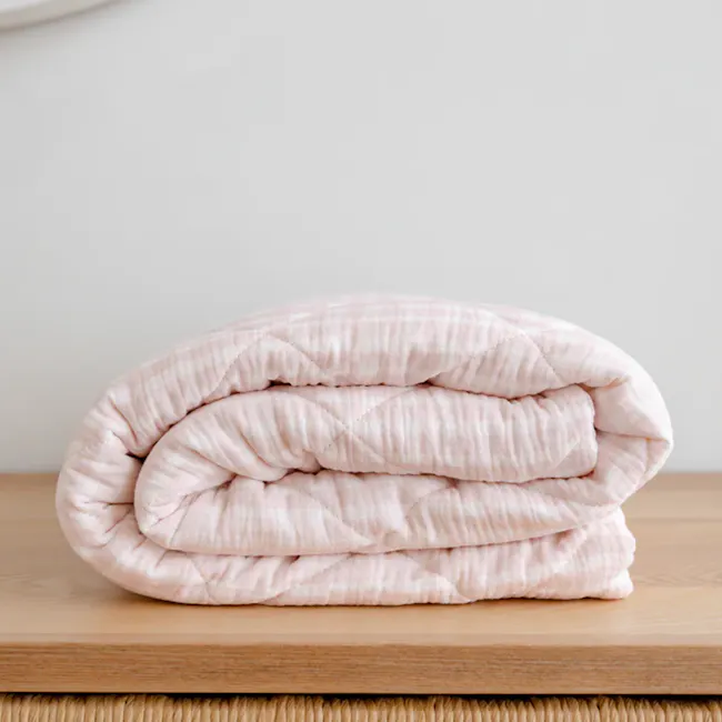 Soft Spot Soft Quilt Blanket - Rosewater - 1