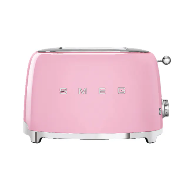 Smeg 2-Slice Toaster - Pink - 1