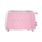 Smeg 2-Slice Toaster - Pink