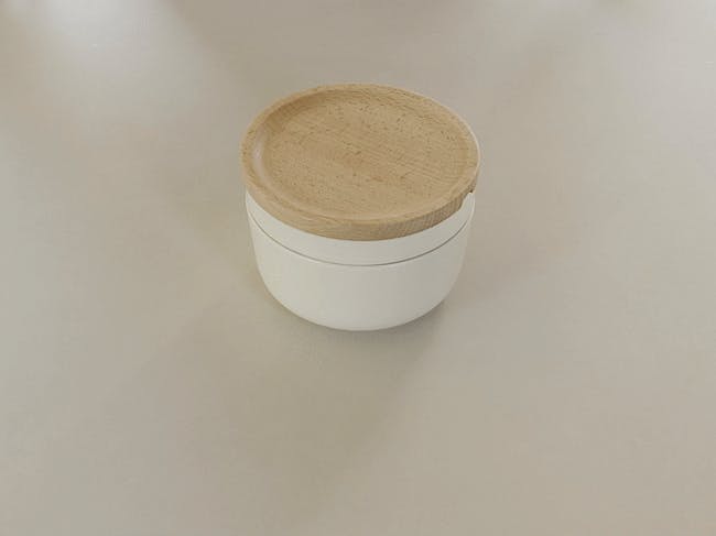 Modori Ceramic Modular Dish Set - Cream White - 1