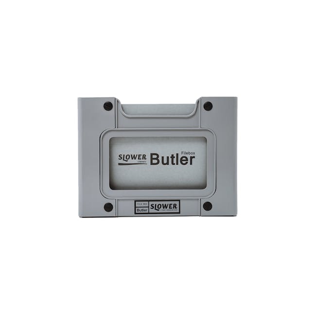 Slower Butler File Box - Gray - 0