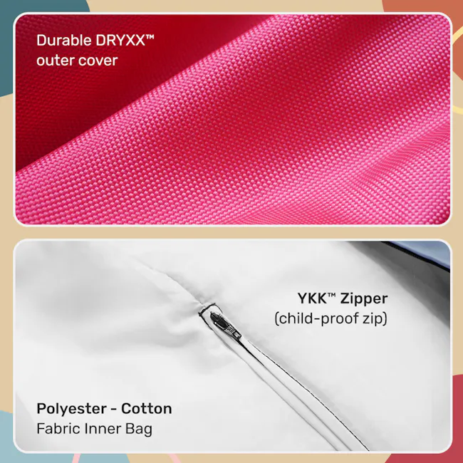 Doob Large Plopsta' - Sage Green (Water Repellent) - 11 - Durable DRYXX™ outer cover, Polyester - Cotton Fabric Inner Bag