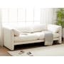 Artemis 3 Seater Sofa - White Boucle (Spill Resistant) - 1