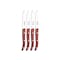 Tramontina 4pc French Steak Knife Set - Red - 2