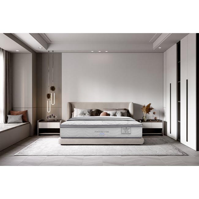 King Koil Posture Care Vigor 28cm Mattress - Medium (4 Sizes) *HipVan Exclusive!* - 2 - Modern minimalist bedroom, sleek