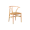 Caine Chair - Oak, Tan (Faux Leather)